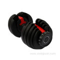 sports 40 kg 17-speed adjustable dumbbells muscle training